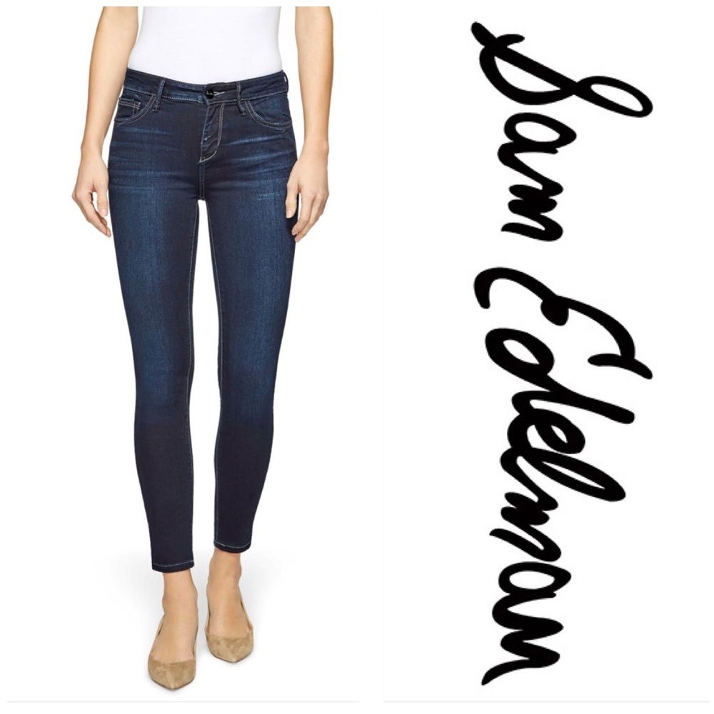 SAM EDELMAN Kitten Skinny Ankle Jeans Size 29